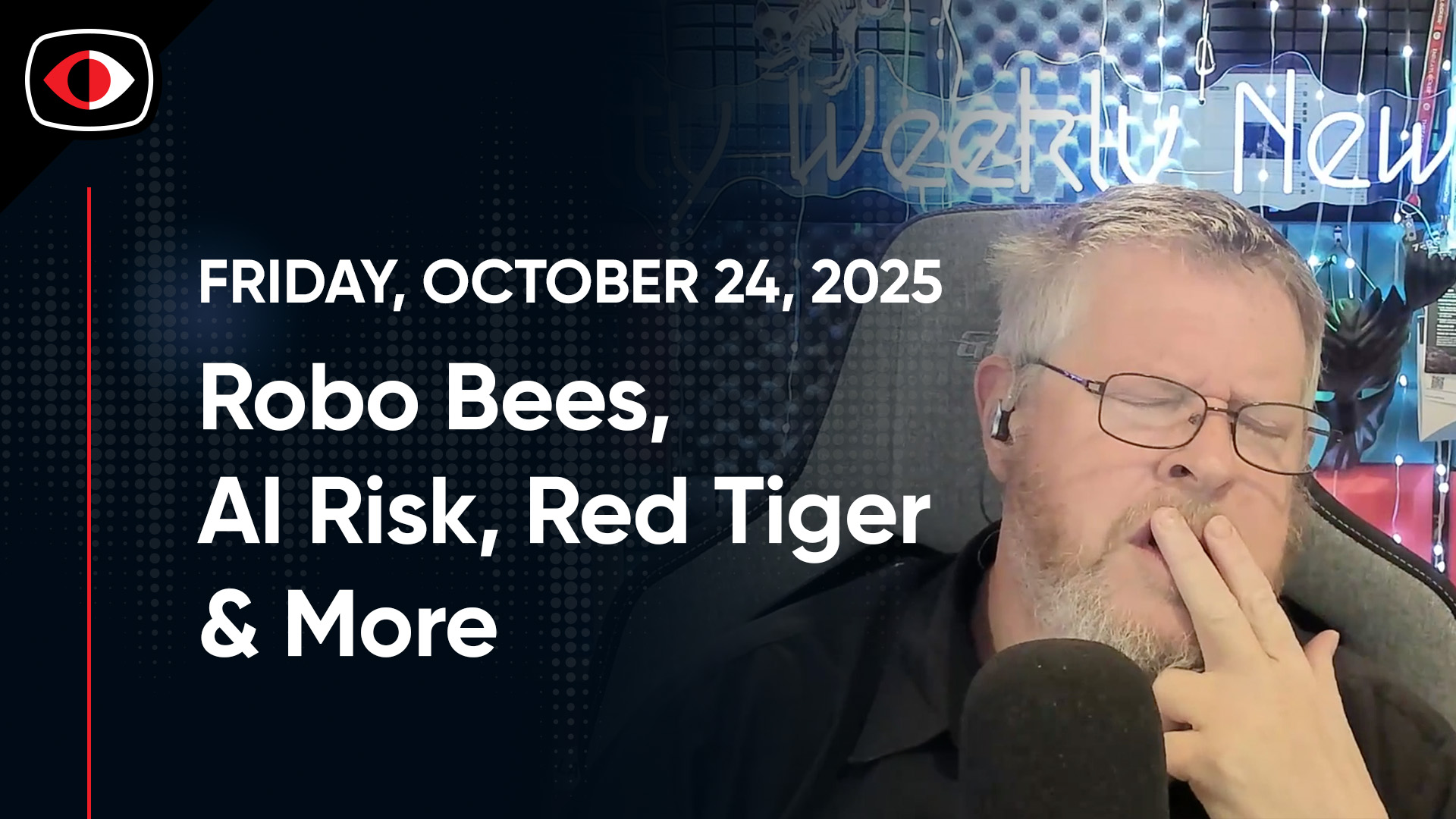 Robo Bees, side, AI Risk, Red Tiger, SessionReaper, Bad Bots, Willow, Josh Marpet – SWN #523